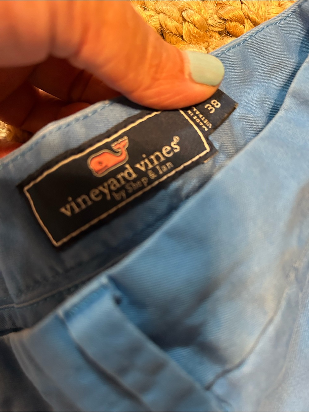 Vineyard Vines Men’s Blue Flat Front Shorts